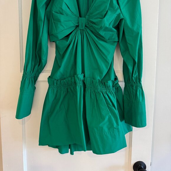 A.C.L. Emerald Green Dress - Picture 3 of 8